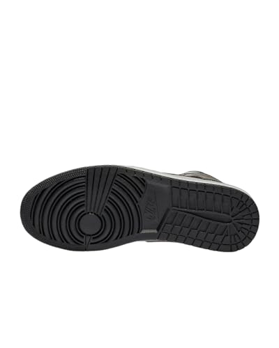 Jordan Air 1 Mid Se (Black/Metallic Gold-White, 9.5)