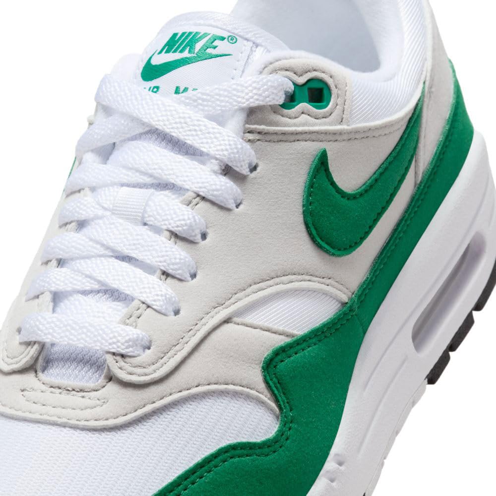 Nike Air Max 1 Women's Shoes (DZ2628-003, Neutral Grey/White/Black/Malachite)