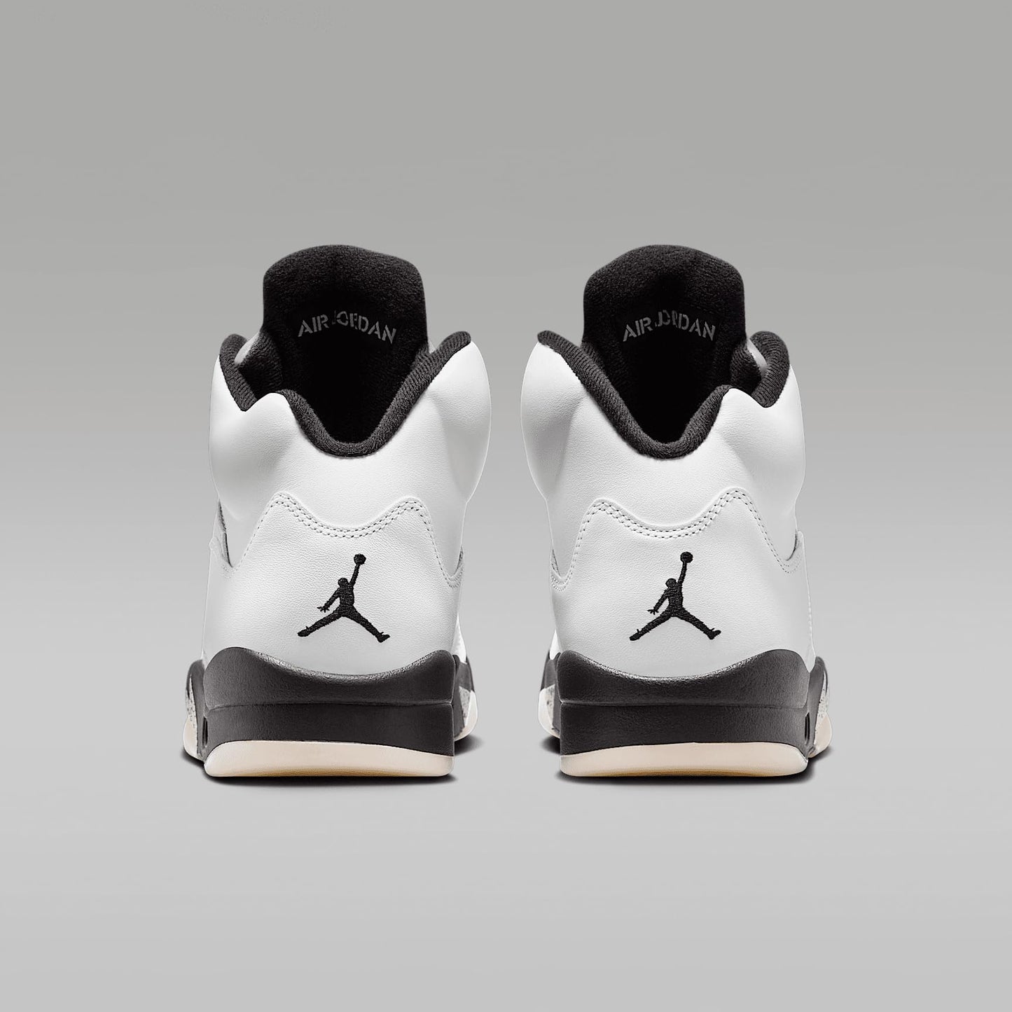 Air Jordan 5 Retro White and Black Men's Shoes (DD0587-110, White/Sail/Metallic Silver/Black)