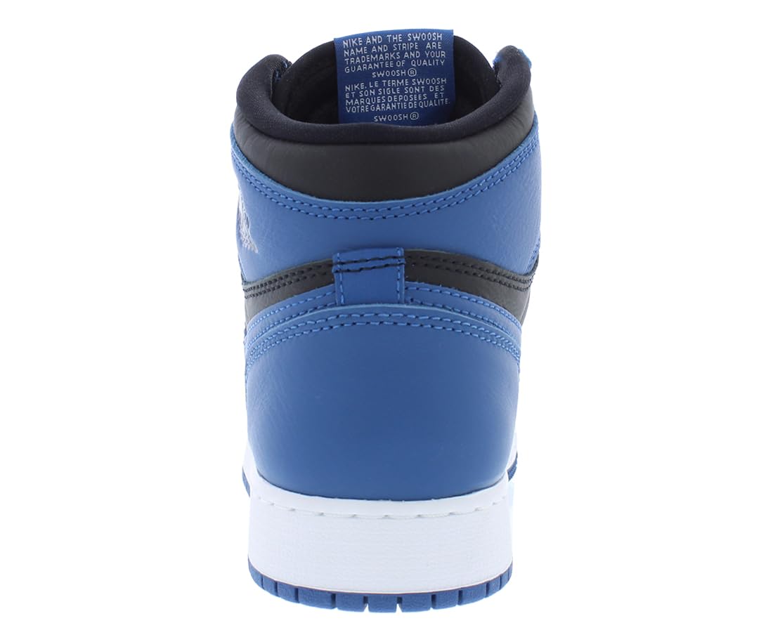 Nike Kid's Air Jordan 1 Retro High OG Shoe White/Medium Olive-light Curry