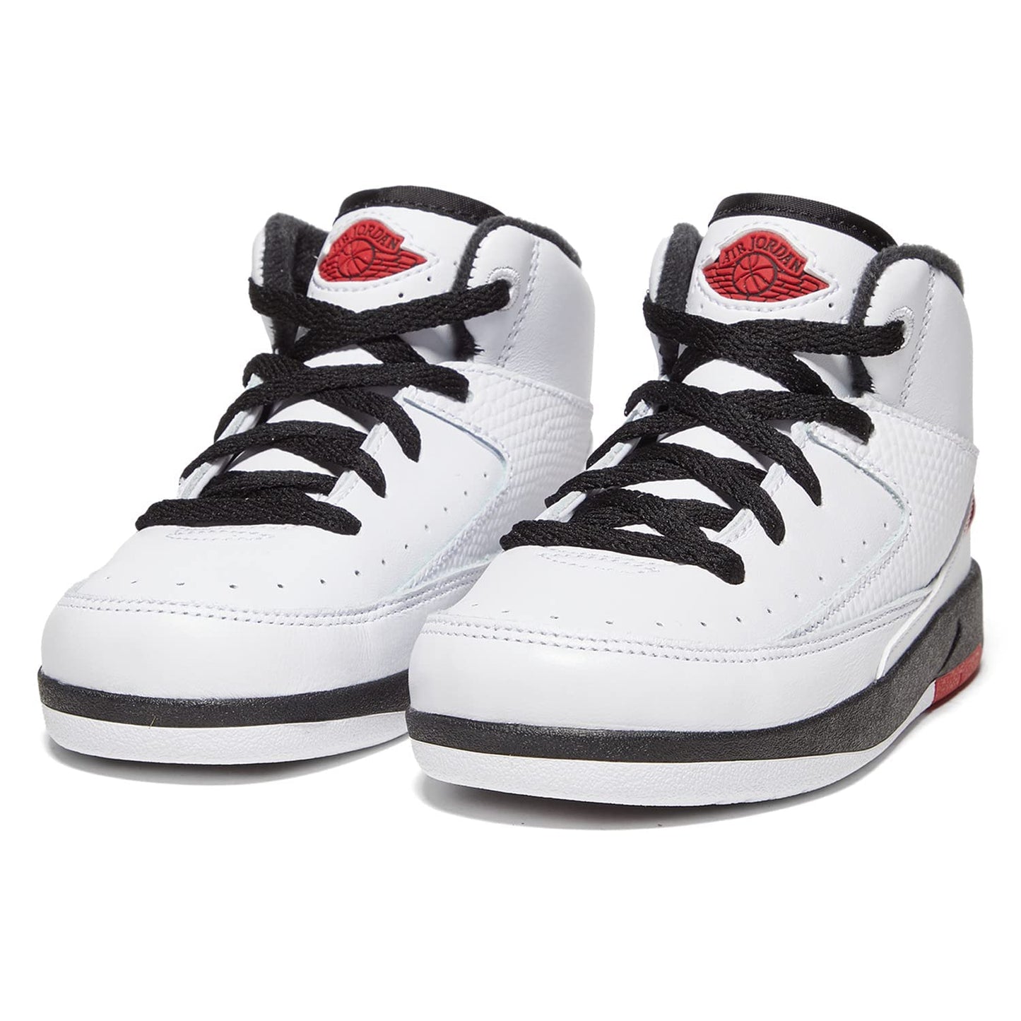 Jordan 2 Retro (Infant/Toddler) White/Varsity Red/Black