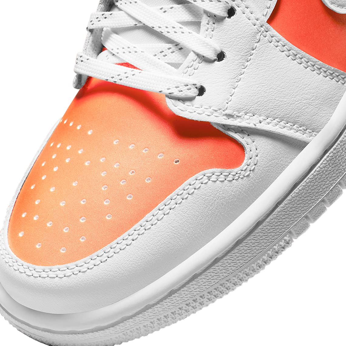 Nike Mens Basketball White/Bright Citrus