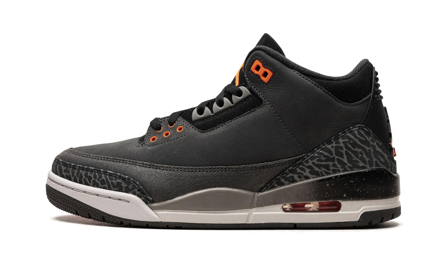 Retro Air Jordan 3 - Night Stadium, Total Orange, Black by Nike