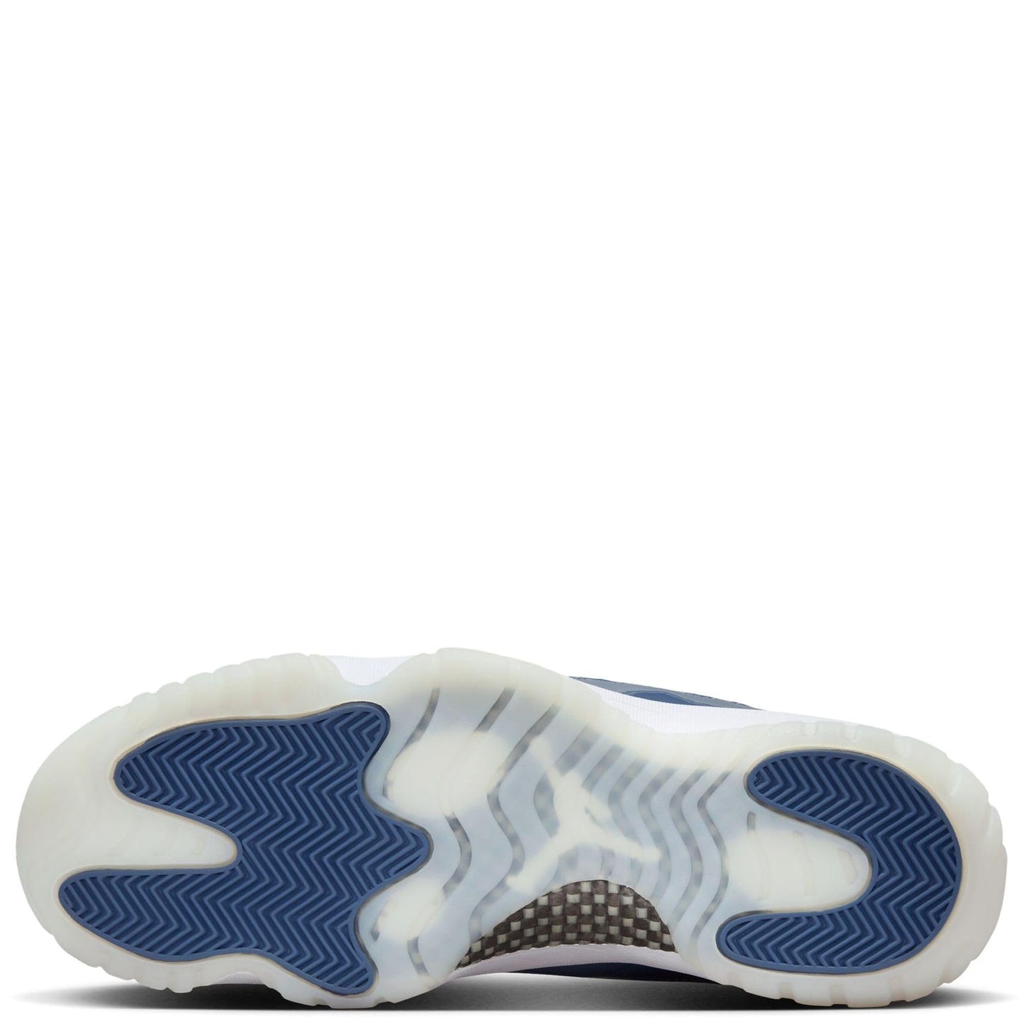 Air Jordan 11 Retro Low Diffused Blue Men's Shoes (FV5104-104, White/Diffused Blue/Football Grey) Size 13