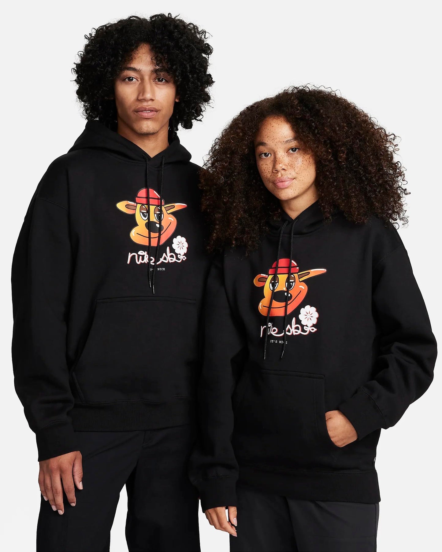 Nike SB Fleece Skate Hoodie ADULT UNISEX (US, Alpha, Small, Regular, Regular, Black 010)