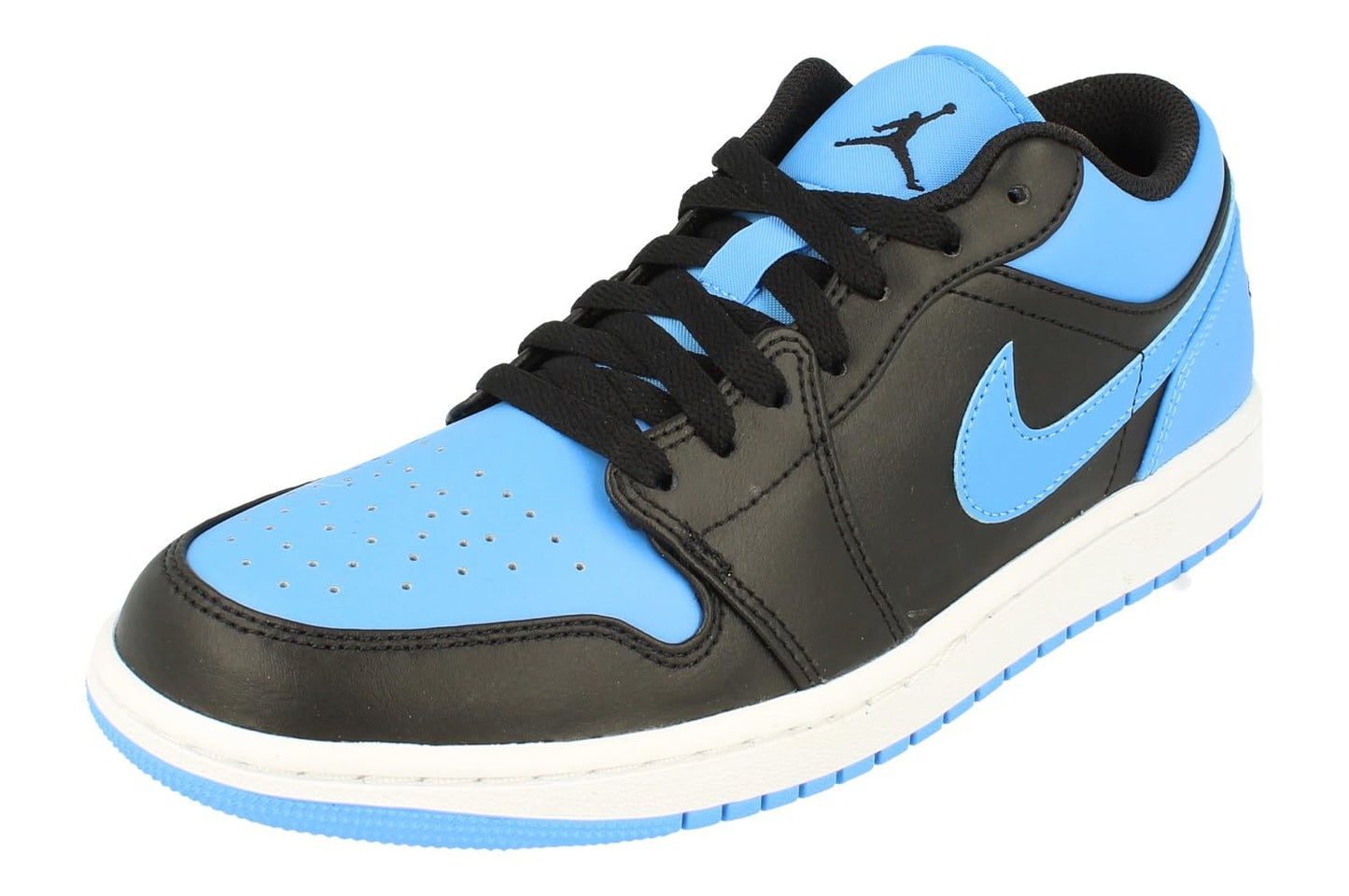 Nike Mens Air Jordan 1 Basso Black Blue University 041