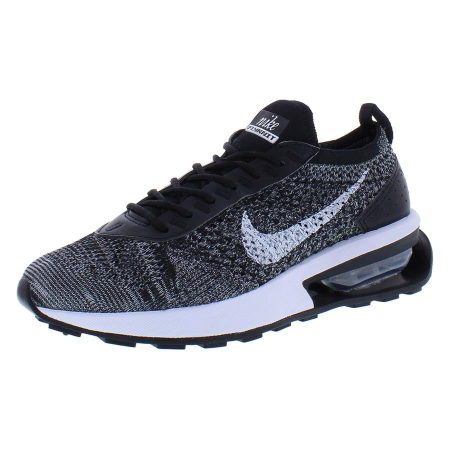 Women's Nike Air Max FlyKnit Racer - Black / White