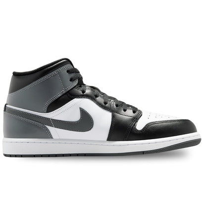 Air Jordan 1 Mid Men's Shoes (DQ8426-001, Black/White/Iron Grey)