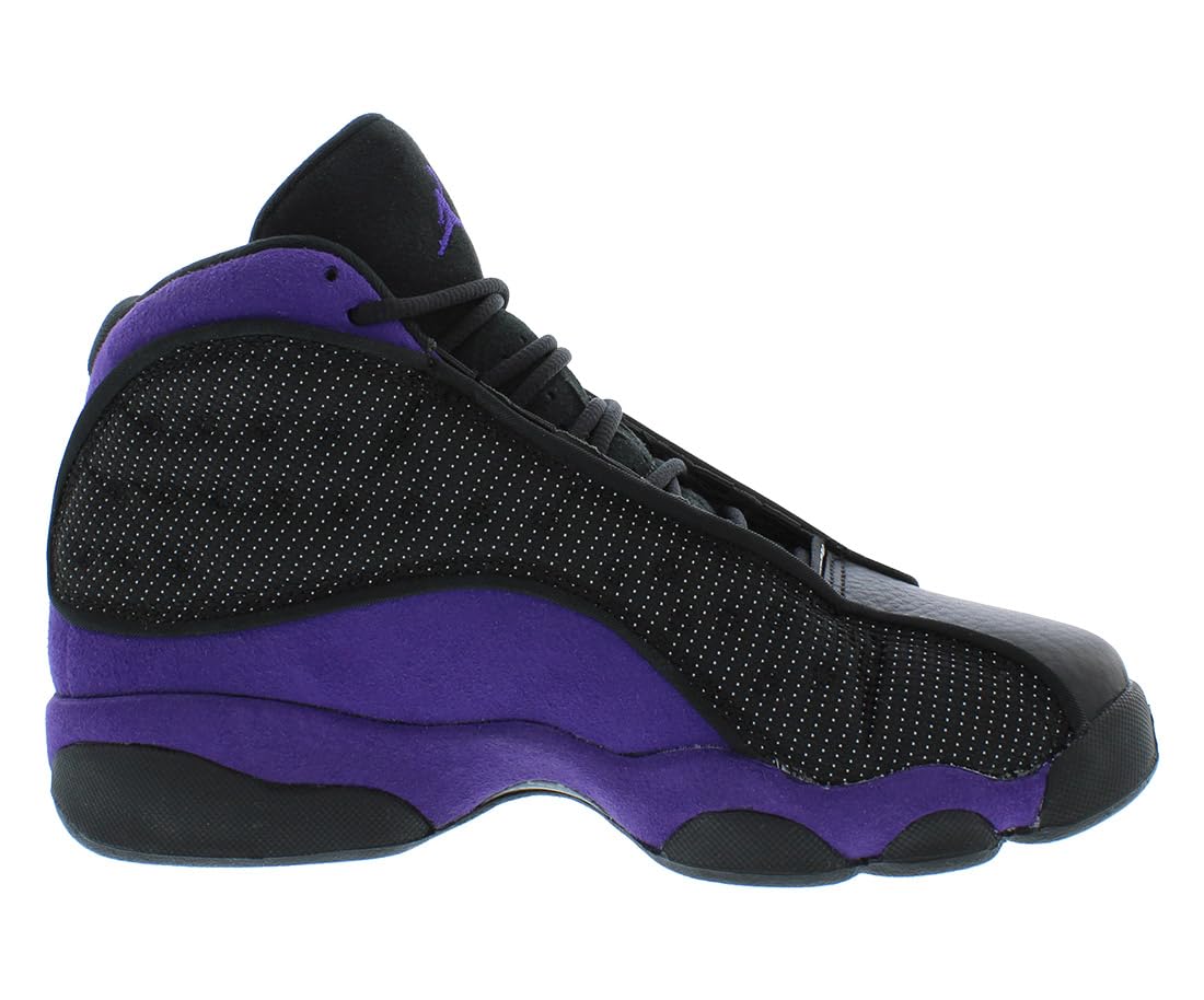 Jordan Girl's Air Jordan 13 Retro Black/Court Purple/White