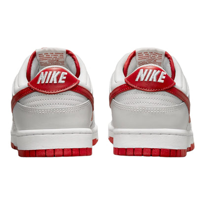 Nike Men's Dunk Low Sneaker Grey/Varsity Red/White