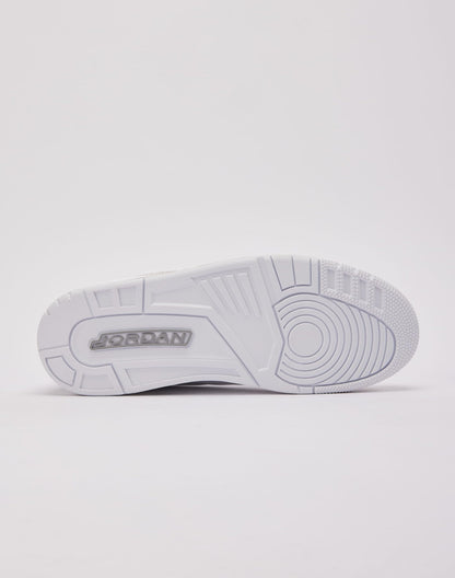 AIR JORDAN 3 RETRO WHITE AND SILVER
