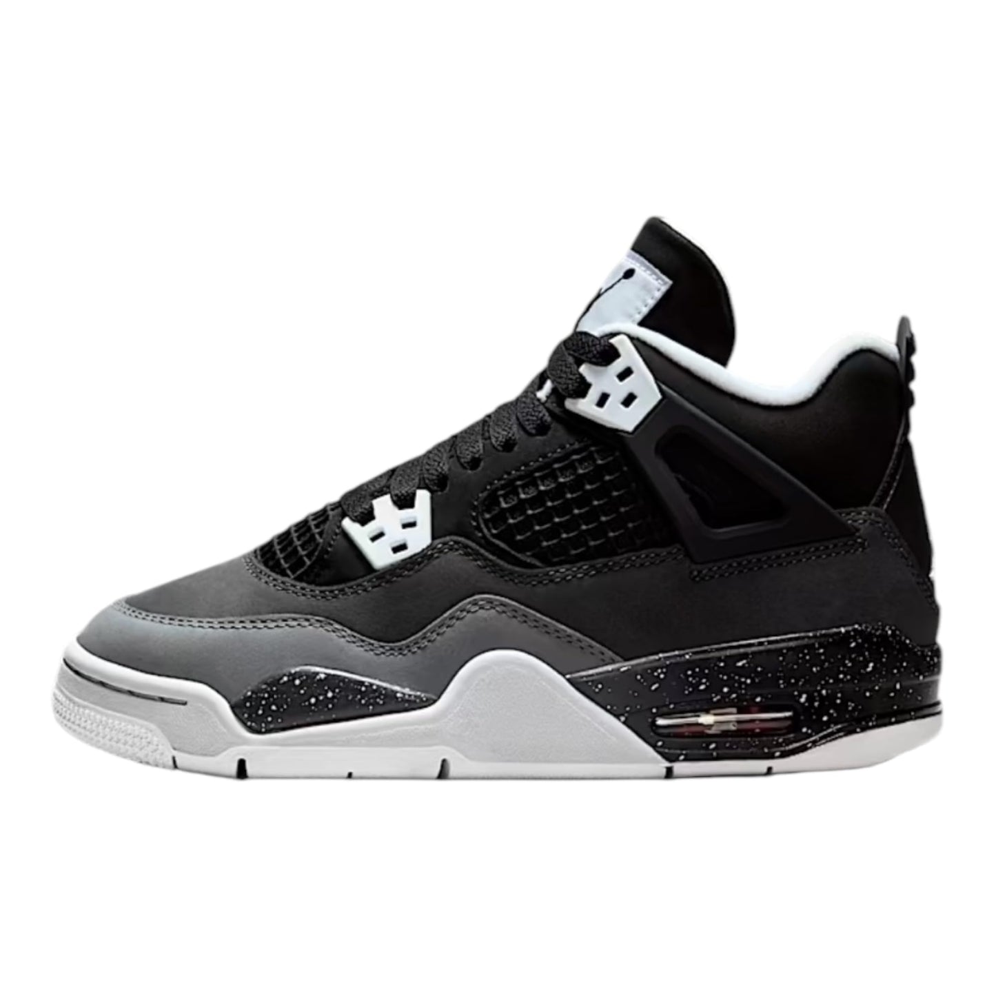 Nike Kid's Air Jordan 4 Retro Sneaker Black/White-anthracite-black