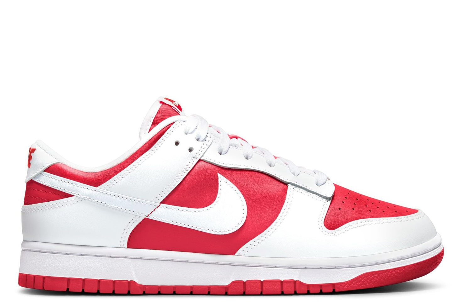 Nike Jordan 1 Low Bred Toe Men's University Red/White