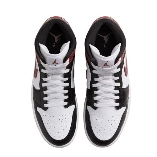 AIR JORDAN 1 MID SE "WHITE/DARK PONY-BLACK"