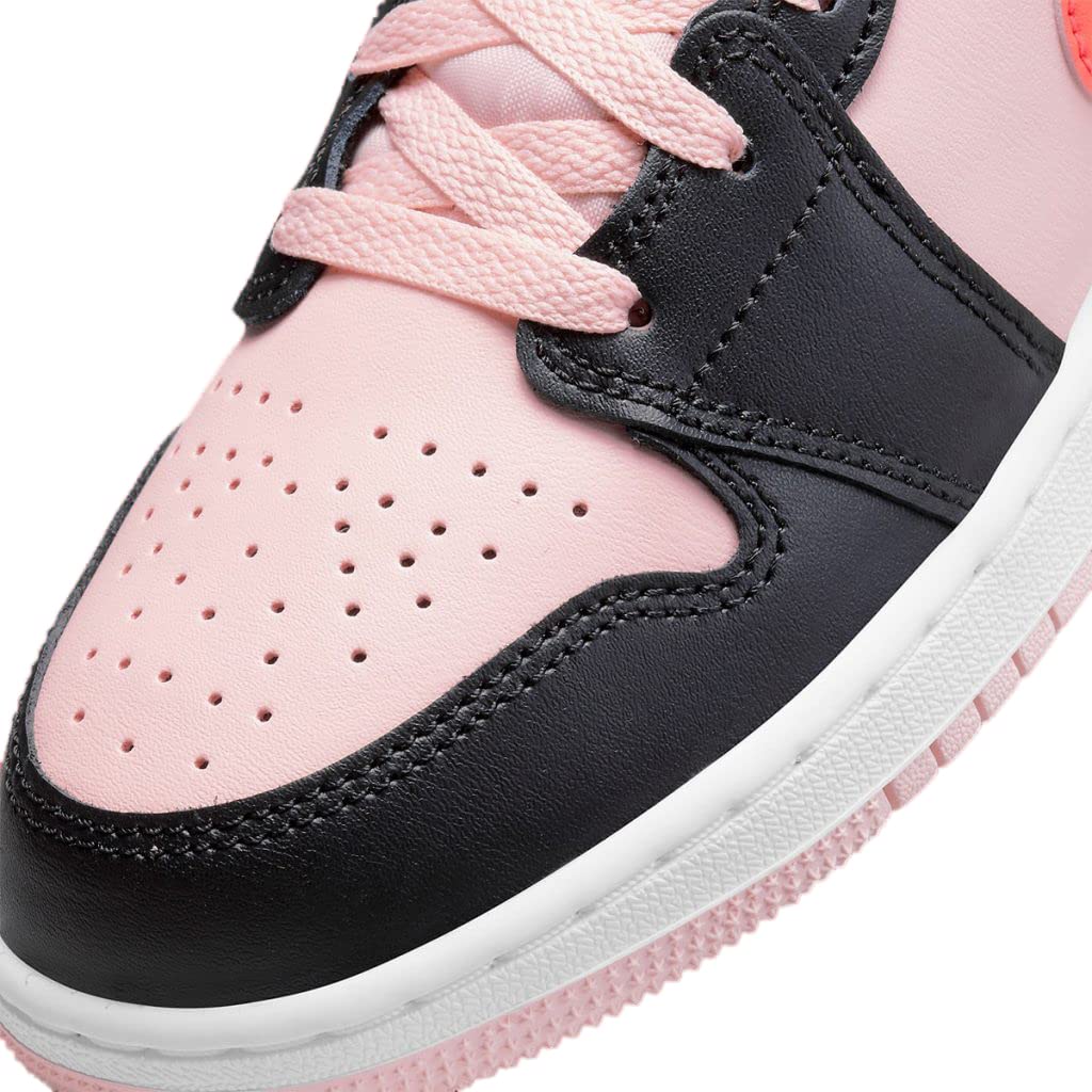 Nike Kid's Air Jordan 1 Mid Sneaker Noble Green/Pollen-white