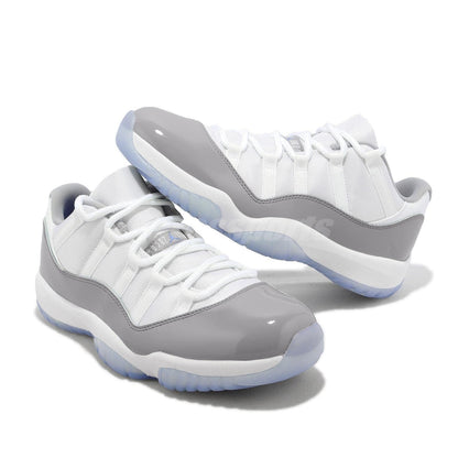 Nike Men's Air Jordan 11 Retro Sneaker White/University Blue/Cement Grey