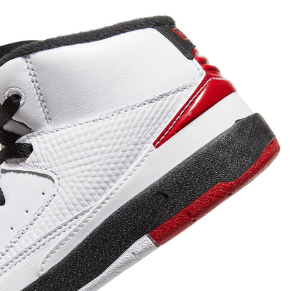 Jordan 2 Retro (Infant/Toddler) White/Varsity Red/Black