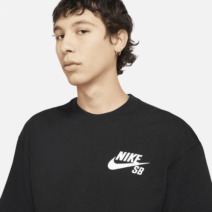 Nike SB Logo Skate T-Shirt (Black/White, DC7817-010)