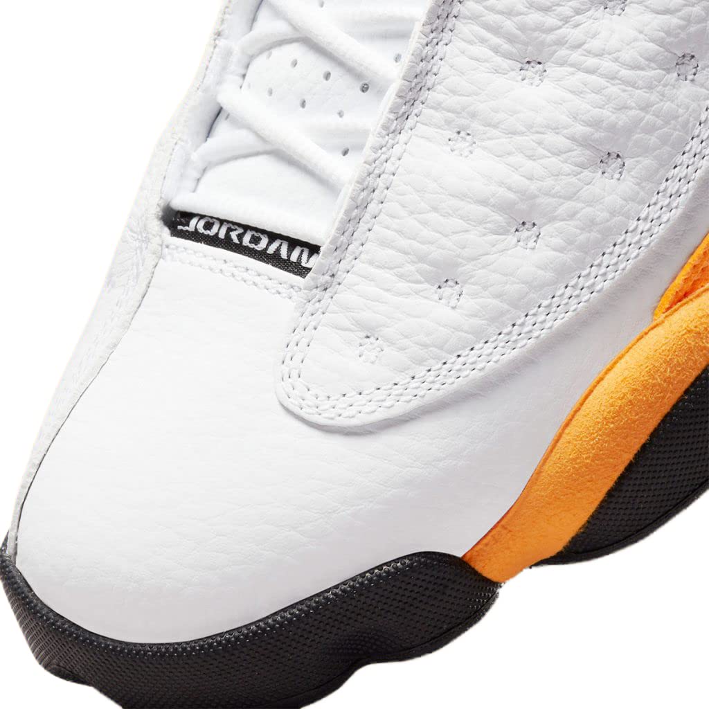 Nike Men's Air Jordan 13 Shoes White/University Red-del Sol