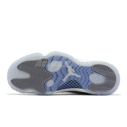 Nike Men's Air Jordan 11 Retro Sneaker White/University Blue/Cement Grey