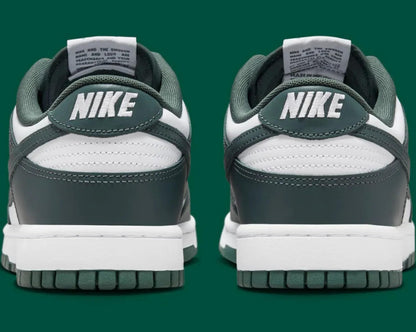 Nike Men's Dunk Low Retro White/White/Vintage Green