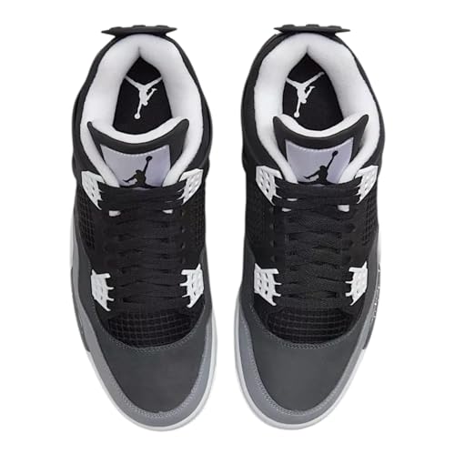 Nike Jordan 4 Retro Mens Shoes Black/White Anthracite-black