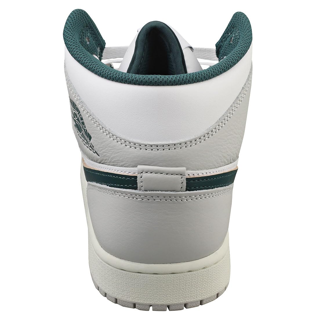 Jordan Men's 1 Mid SE White/Oxidized Green-Sail (FQ7720 103) - 11.5
