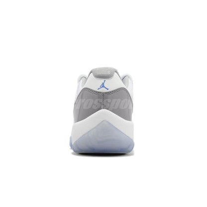 Nike Men's Air Jordan 11 Retro Sneaker White/University Blue/Cement Grey