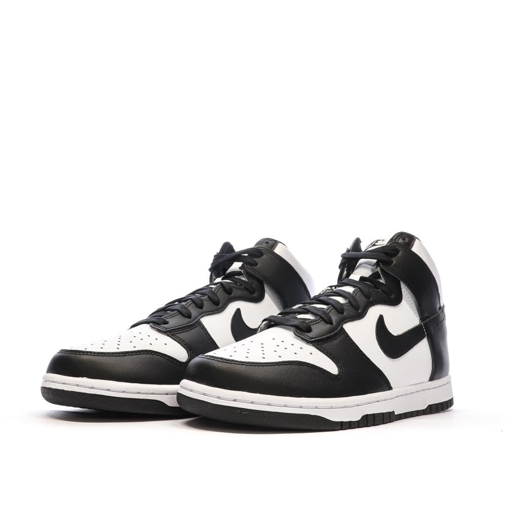 Nike Mens Dunk High Retro White Black Total Orange