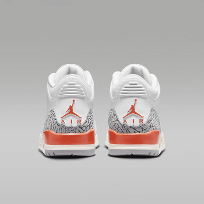 Air Jordan 3 Retro Women's Shoes (CK9246-121, White/Sail/Cement Grey/Cosmic Clay)
