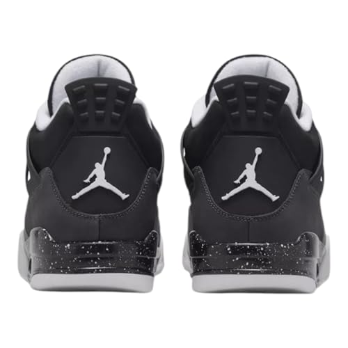 Nike Jordan 4 Retro Mens Shoes Black/White Anthracite-black