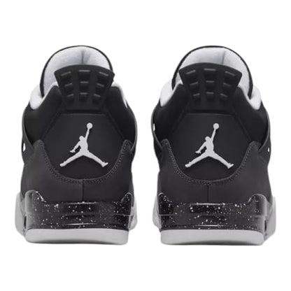 Nike Jordan 4 Retro Mens Shoes Black/White Anthracite-black