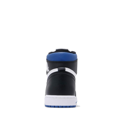 Nike Mens Air Jordan 1 Retro Royal Toe Black/White/Game Royal Leather