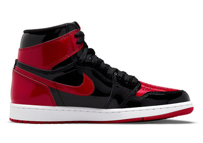 Nike Men's Air Jordan 1 Retro High OG Sneaker Bred Black and Red