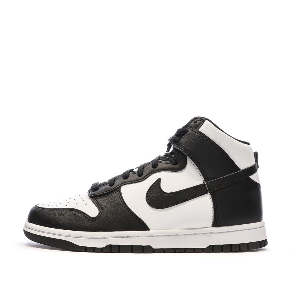 Nike Mens Dunk High Retro White Black Total Orange