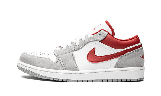 Jordan Mens AIR Jordan 1 Low SE DC6991 016 White/Grey/Red
