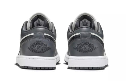 Nike Women's Jordan 1 Low Sail/Off Noir-Dark Grey-White (DC0774-102) (Sail/Off Noir-Dark Grey-White, US Footwear Size System, Adult, Women, Numeric, Medium, 8.5)