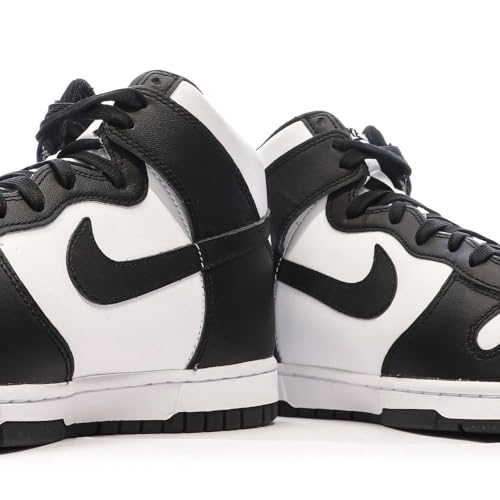 Nike Mens Dunk High Retro White Black Total Orange