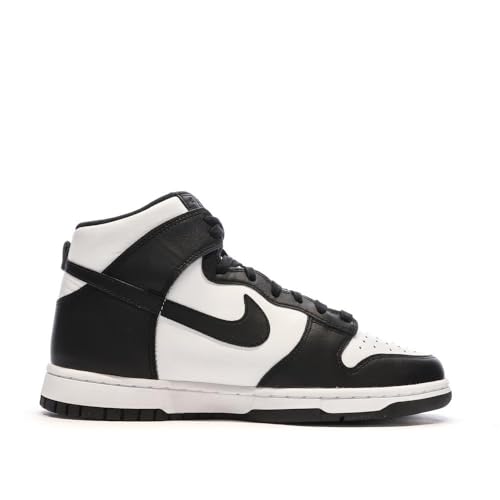 Nike Mens Dunk High Retro White Black Total Orange