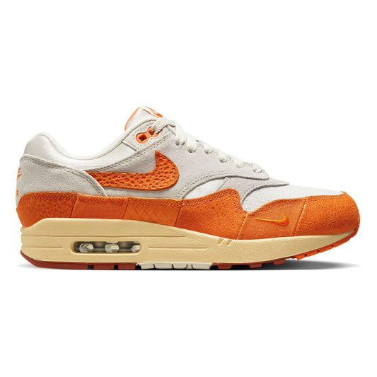 Nike Women's Air Max 1 Shoes Light Bone Magma Orange Neutral Grey