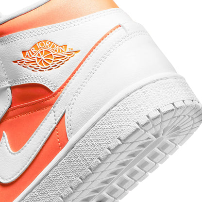 Nike Mens Basketball White/Bright Citrus