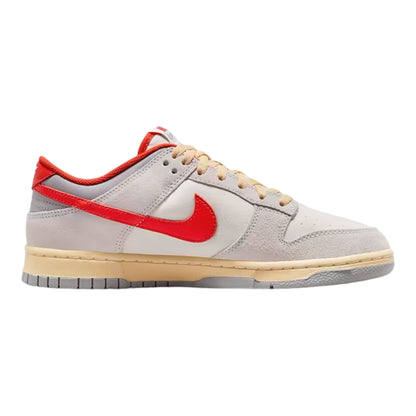 Nike Men's Dunk Low Retro Sneaker Sail/Picante Red/Photon Dust