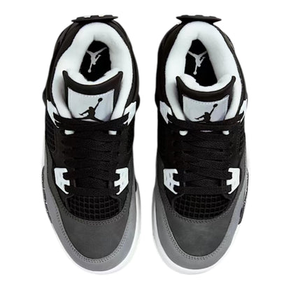 Nike Kid's Air Jordan 4 Retro Sneaker Black/White-anthracite-black