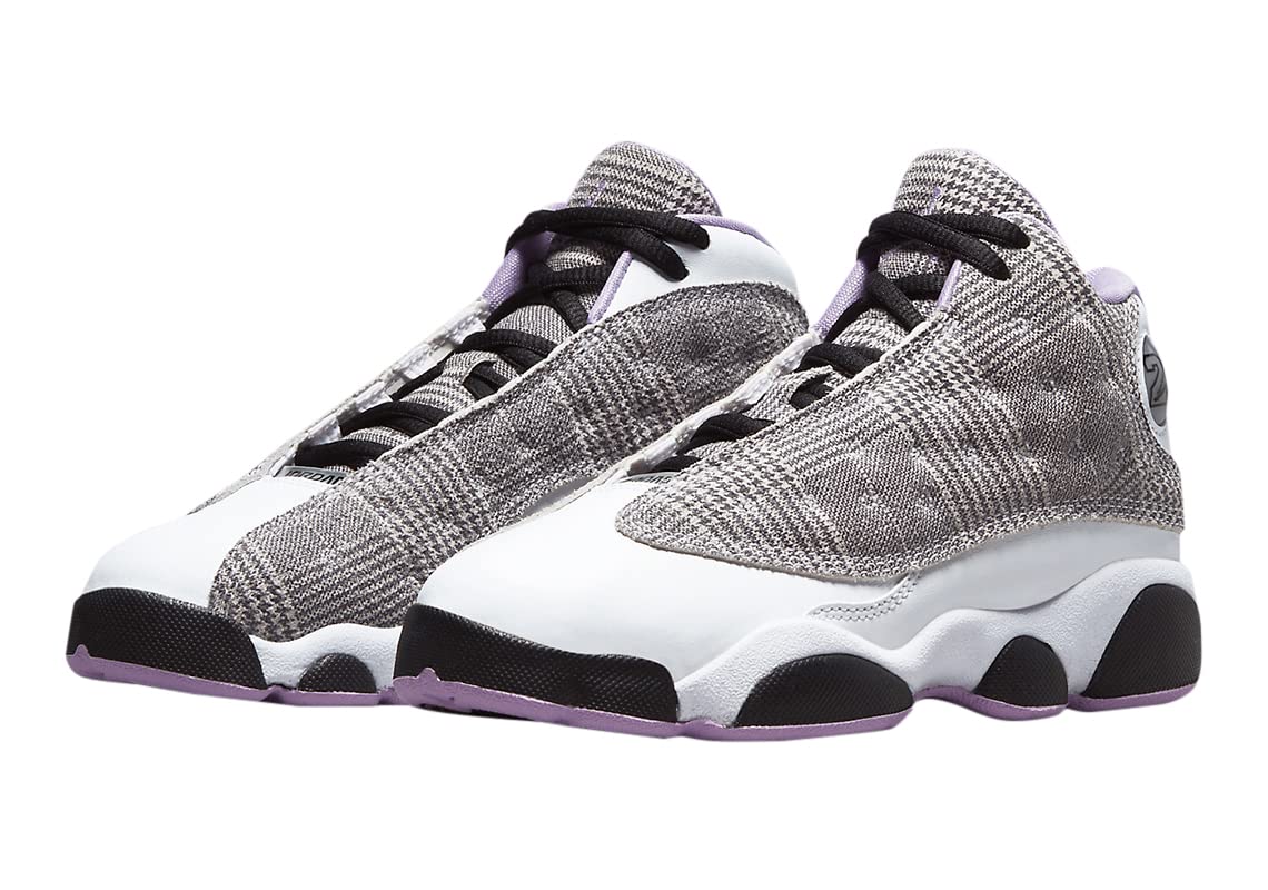 Jordan Girl's Air Jordan 13 Retro Black/Court Purple/White