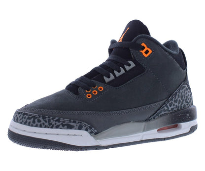 Retro Jordan 3 GS - Night Stadium, Total Orange, Black by Nike