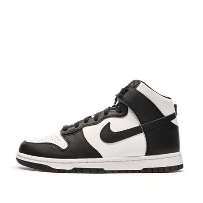 Nike Mens Dunk High Retro White Black Total Orange