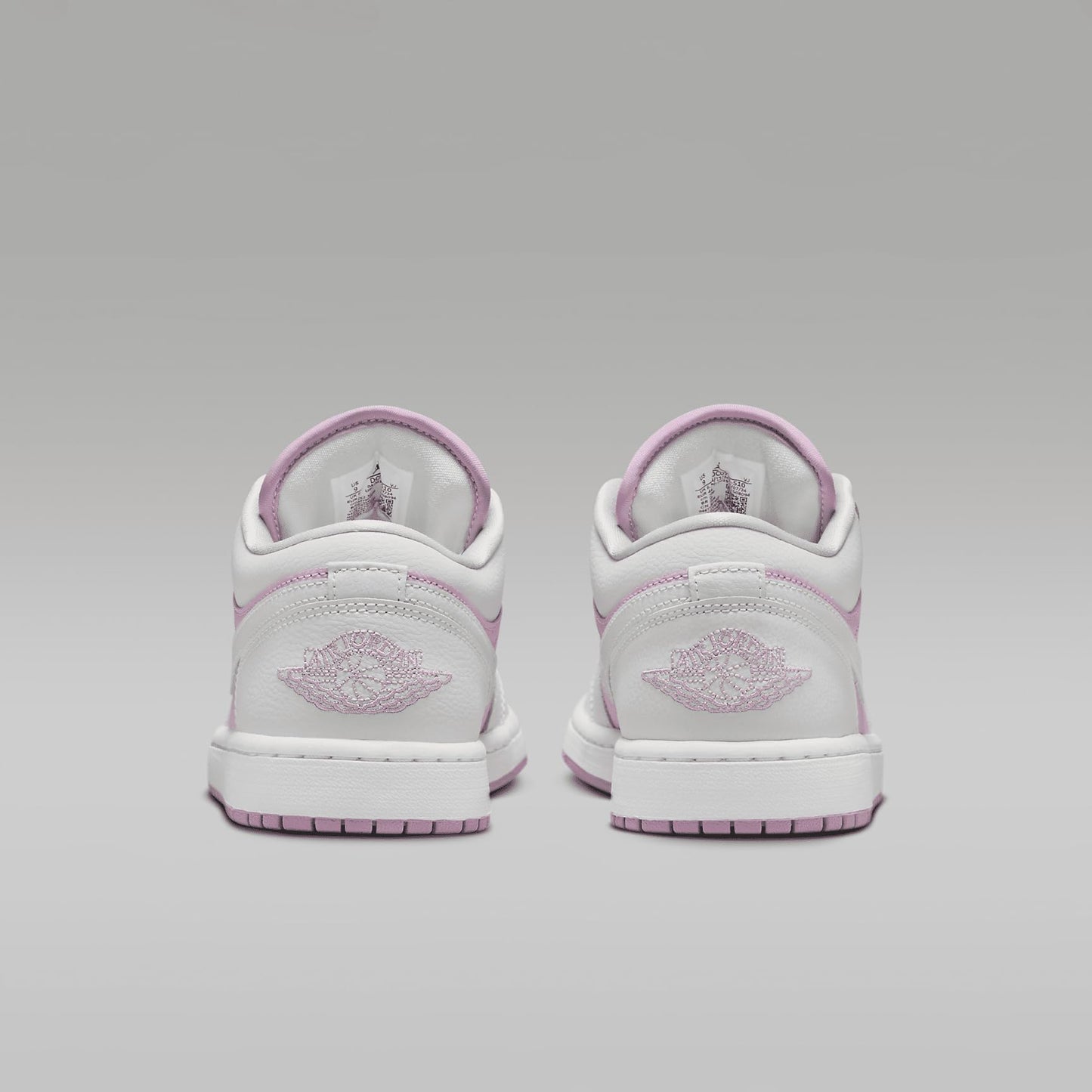 Air Jordan 1 Low Women's Shoes (DC0774-510, Orchid/White/Neutral Grey) Size 11.5