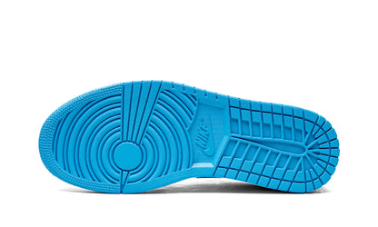 Nike Men's JordanAir 1 Low Sneakers White Dark Powder Blue Black
