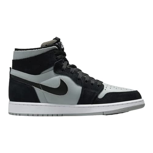 Nike Men's Air Jordan 1 Zoom CMFT 2 Sneaker Black/White-lt Smoke Grey
