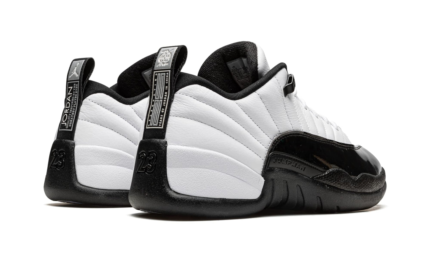 Jordan Mens Air 12 Low DO8726 100 25 Years in China White/Black